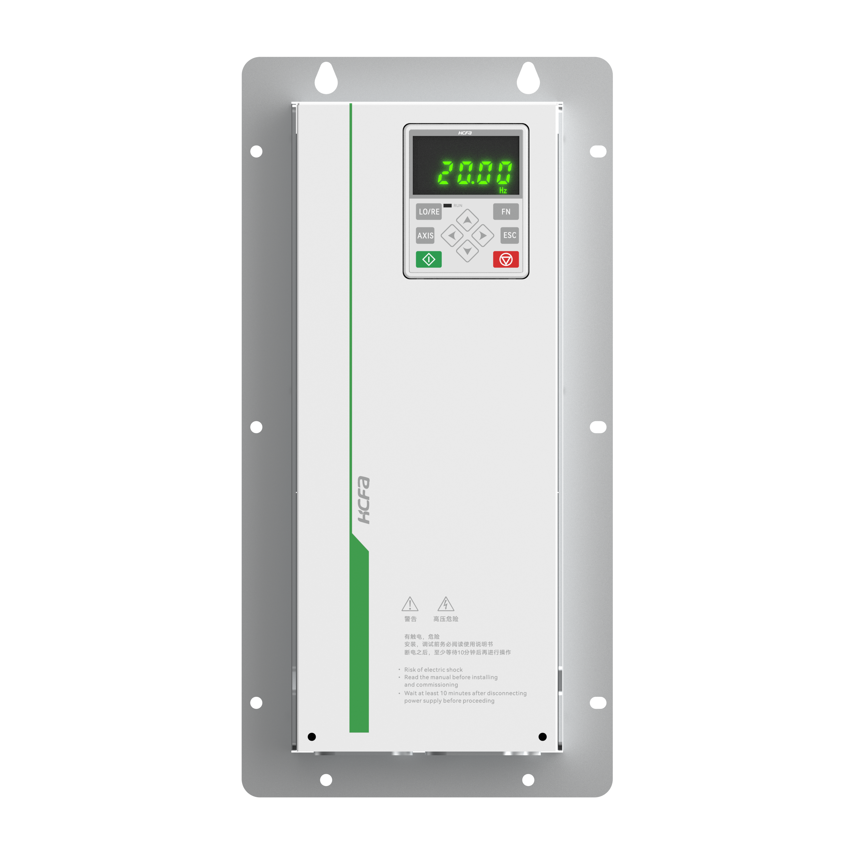 纺织行业：：： E617系列穿墙装置变频器